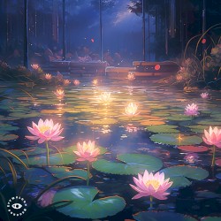 Floating Lotus