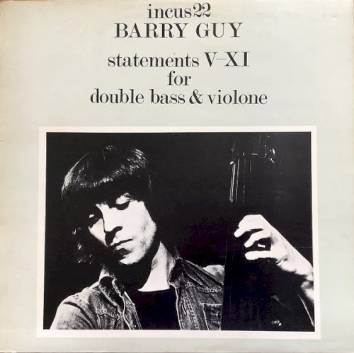 Statements V‐XI for Double Bass & Violone