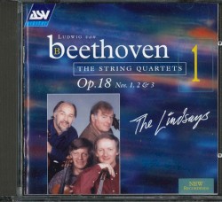 Beethoven String Quartets Op. 18, Nos 1-3
