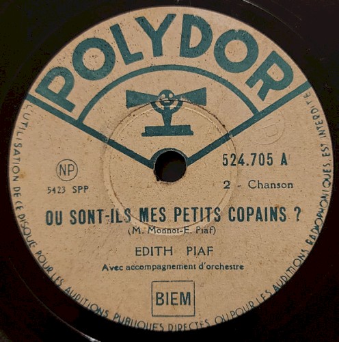 Où sont‐ils mes petits copains ?