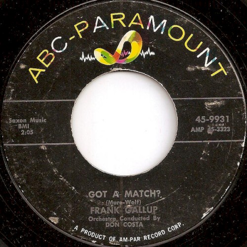 Got a Match? / I Beg Your Pardon
