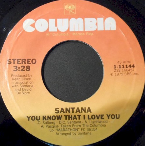 You Know That I Love You