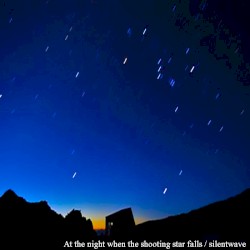 At the night when the meteor falls