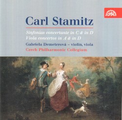 Sinfonias concertante in C & in D, Viola concertos in A & in D