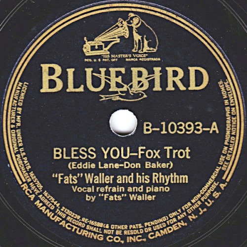 Bless You / It's the Tune That Counts