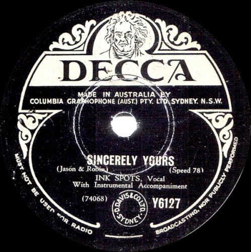 Sincerely Yours / Where Flamingoes Fly