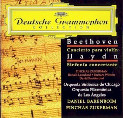 Beethoven: Violinkonzert / Haydn: Sinfonia concertante