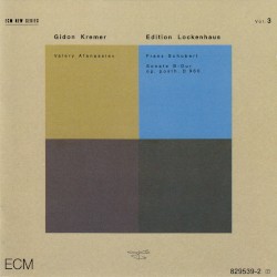 Edition Lockenhaus, Volume 3: Sonata B-Dur, D. 960