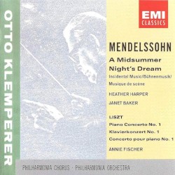 Mendelssohn: A Midsummer Night's Dream / Liszt: Piano Concerto No. 1
