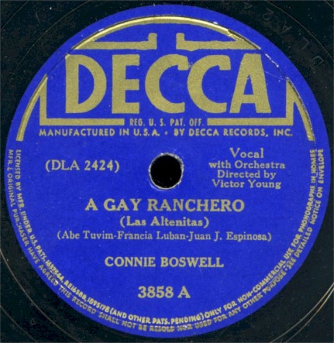 A Gay Ranchero / The Clock Song