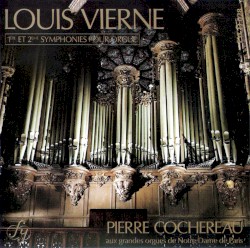 1ère et 2ème Symphonies pour orgue