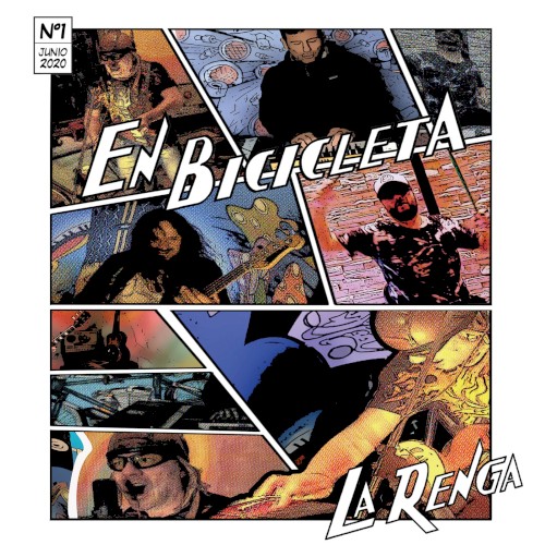 En bicicleta