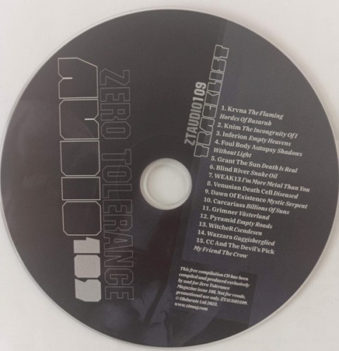 Zero Tolerance: ZTaudio109
