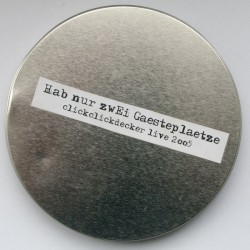Hab nur zwei Gästeplätze