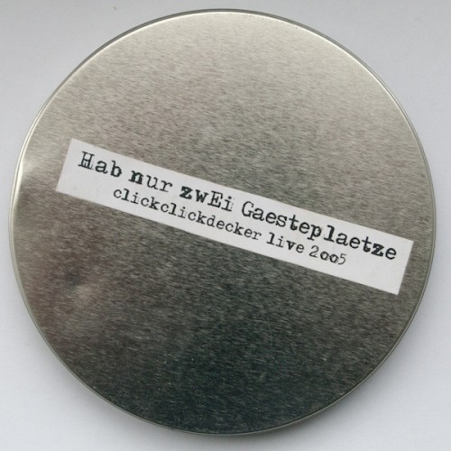 Hab nur zwei Gästeplätze