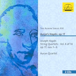 String Quartets Vol. 4 of 14 op. 17, nos. 1 – 6