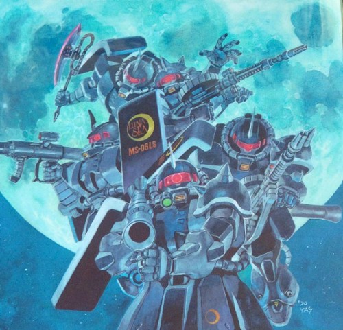THE BEYOND GUNPLA 40th EDITION THE BEYOND X MS-06 ZAKU II Ver.LUNA SEA