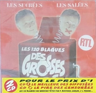Les 120 blagues des grosses têtes