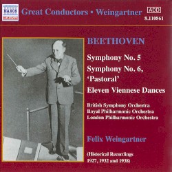 Symphony no. 5 / Symphony no. 6 "Pastoral" / Eleven Viennese Dances