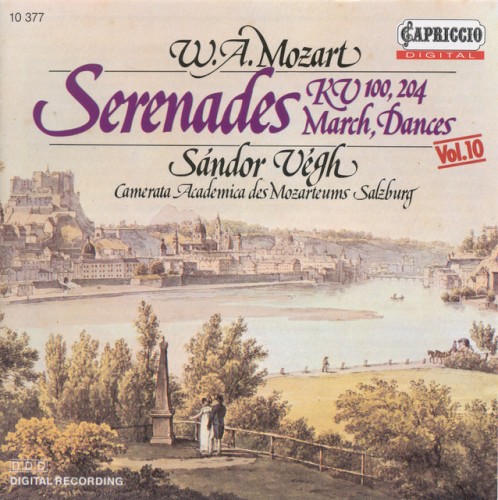 Serenades KV 100, 204 / March, Dances
