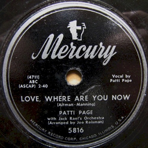Love, Where Are You Now / Whispering Winds