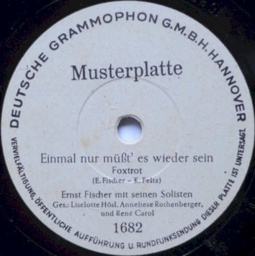 Einmal nur müßt' es wieder sein / Hoppla, Hoppla, Reiter