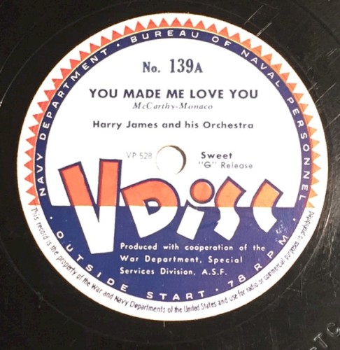 You Made Me Love You / There Goes That Song Again / Steel Guitar Rag