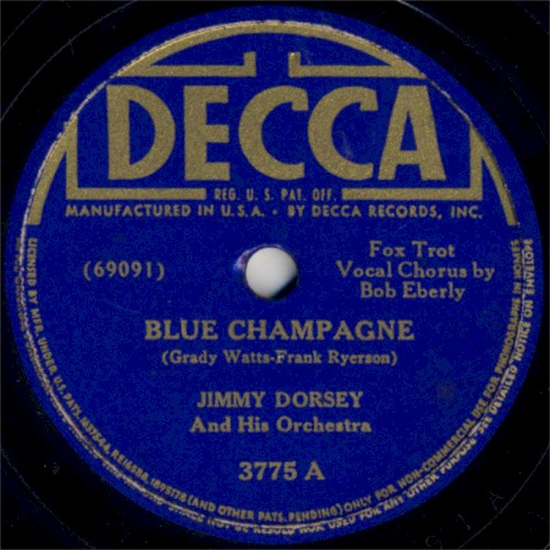 Blue Champagne / All Alone and Lonely
