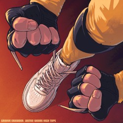 Justice Wears High Tops