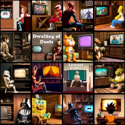 Dwelling of Duels 2022-11: Licensed Games Month