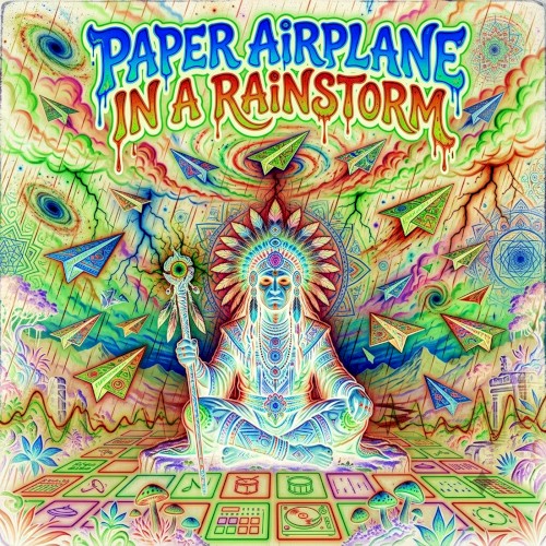 Paper Airplane in a Rainstorm
