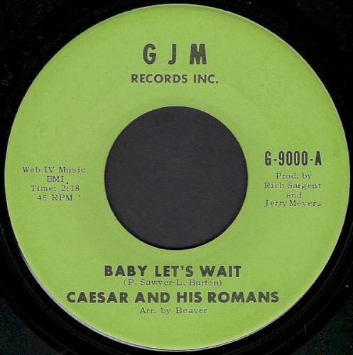 Baby Let's Wait / Black Lantern