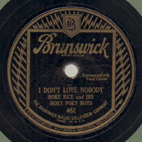I Don't Love Nobody / Georgia Gal
