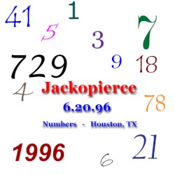 1996-06-20: Numbers, Houston, TX, USA