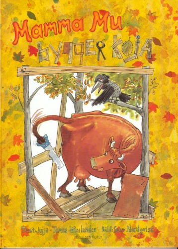 Mamma Mu bygger koja