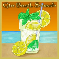 Gin Basil Smash