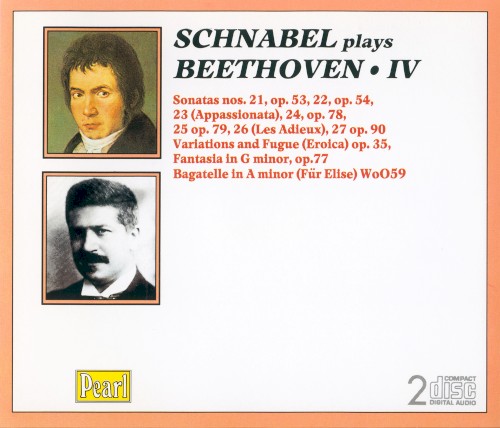 Schnabel plays Beethoven IV