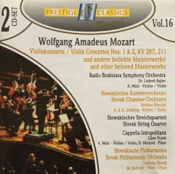 Violinkonzerte Nos. 1 & 2, KV 207, 211 Und Andere Beliebte Meisterwerke