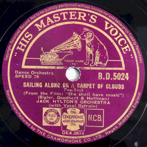 Sailing Along on a Carpet of Clouds / Moanin' Minnie