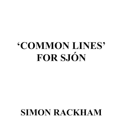 Common Lines for Sjón