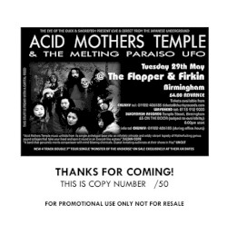 Birmingham Flapper & Firkin May 29th 2001