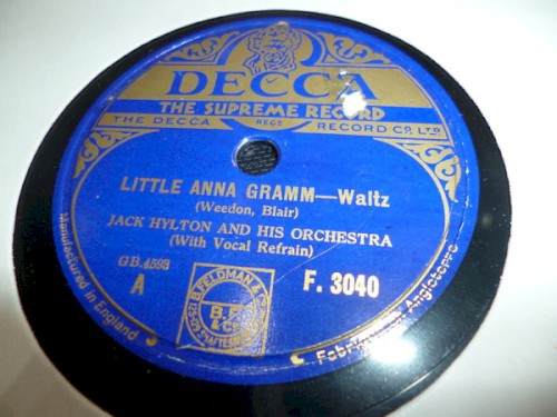 Little Anna Gramm / You're Taking a Chance With Me