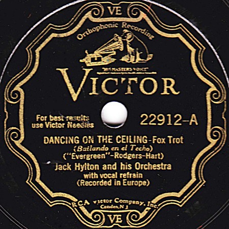 Dancing on the Ceiling / There's Something in Your Eyes
