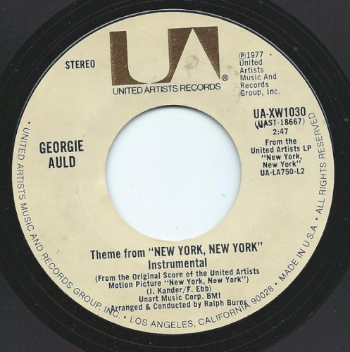 Theme From "New York, New York" / Flip the Dip