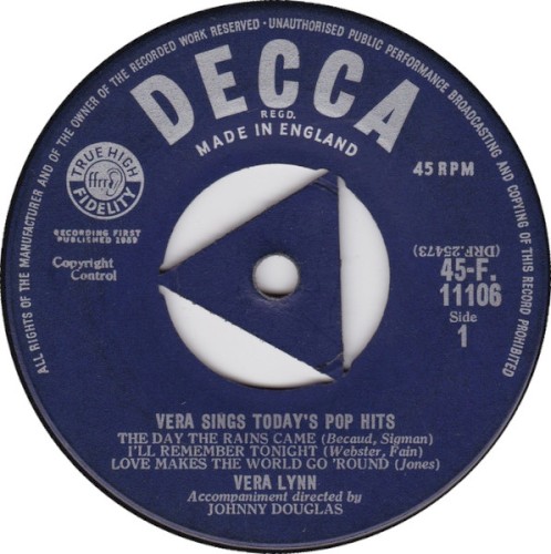 Vera Sings Today's Pop Hits