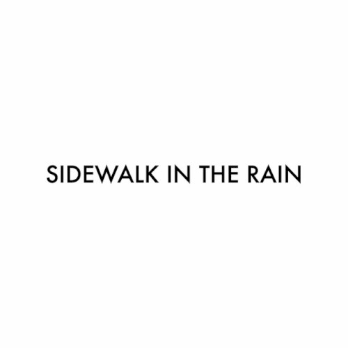 Sidewalk in the Rain