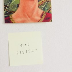 on self respect