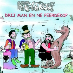 Drij man en ne peerdekop