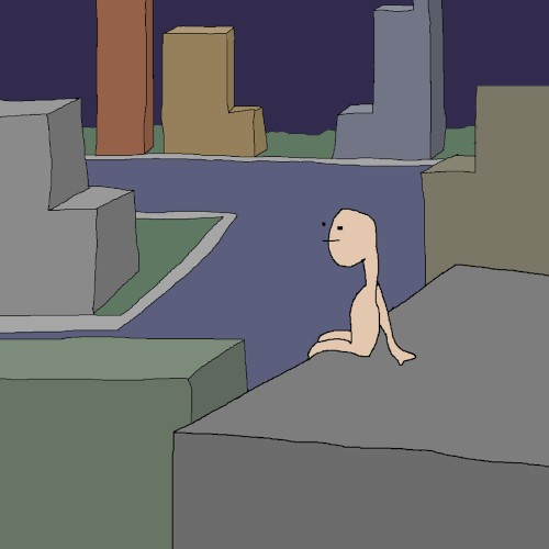 Roof Guy Lookin' Out