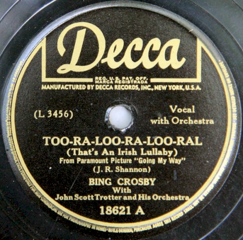 Too‐Ra‐Loo‐Ra‐Loo‐Ral (That’s an Irish Lullaby) / I’ll Remember April